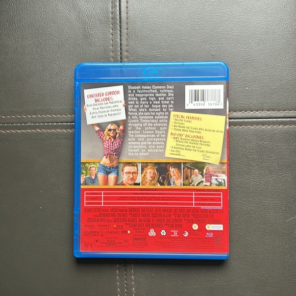 Bad Teacher Movie Cameron Diaz Unrated Edition Blu-Ray - Picture 2 of 3